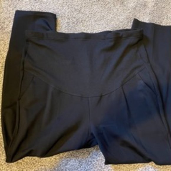 🆕 Maternity Work Pants - Stretch Over-Bump Capris 🤰🏻 - Picture 5 of 11